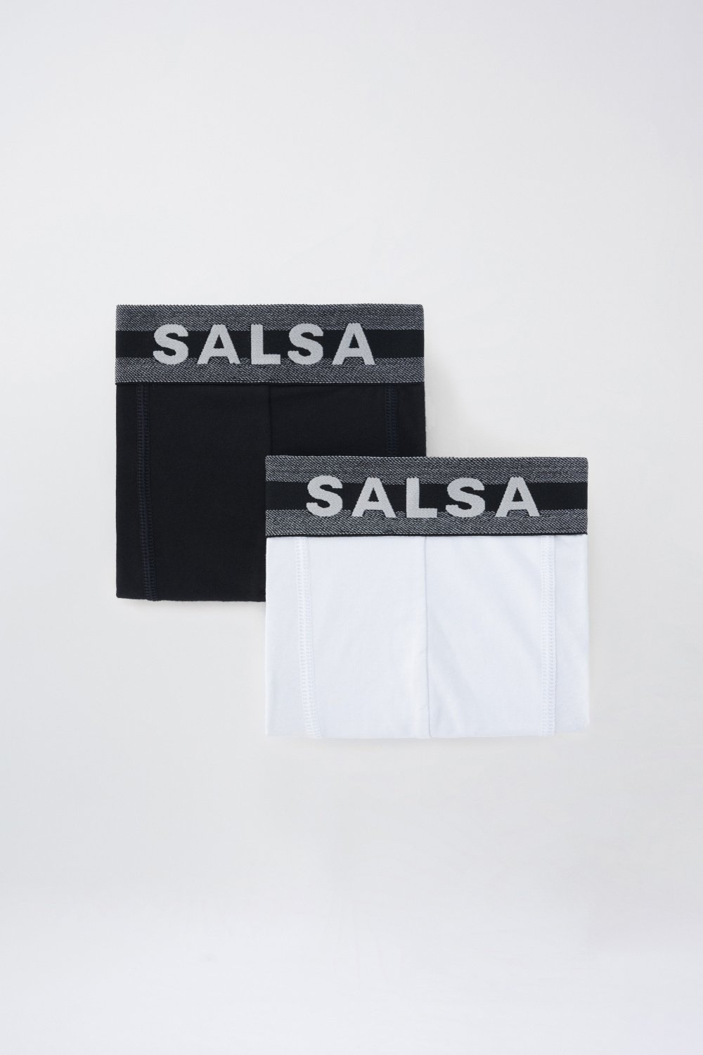 Paquet boxers blanc + noir - Salsa