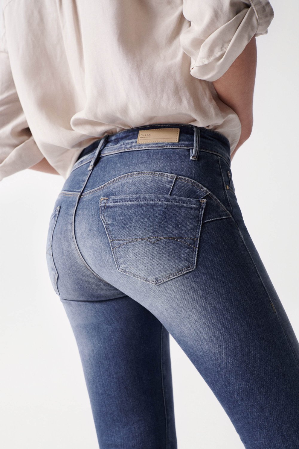Jeans wonder push up cropped - Salsa