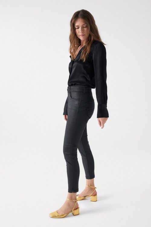 Las mejores ofertas en Pantalones de Tamaño Regular Zara Gris para Mujeres