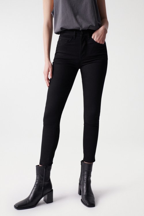 Corredor Oficial Sábana Pantalones Oscuros de Mujer | Salsa Jeans ® España