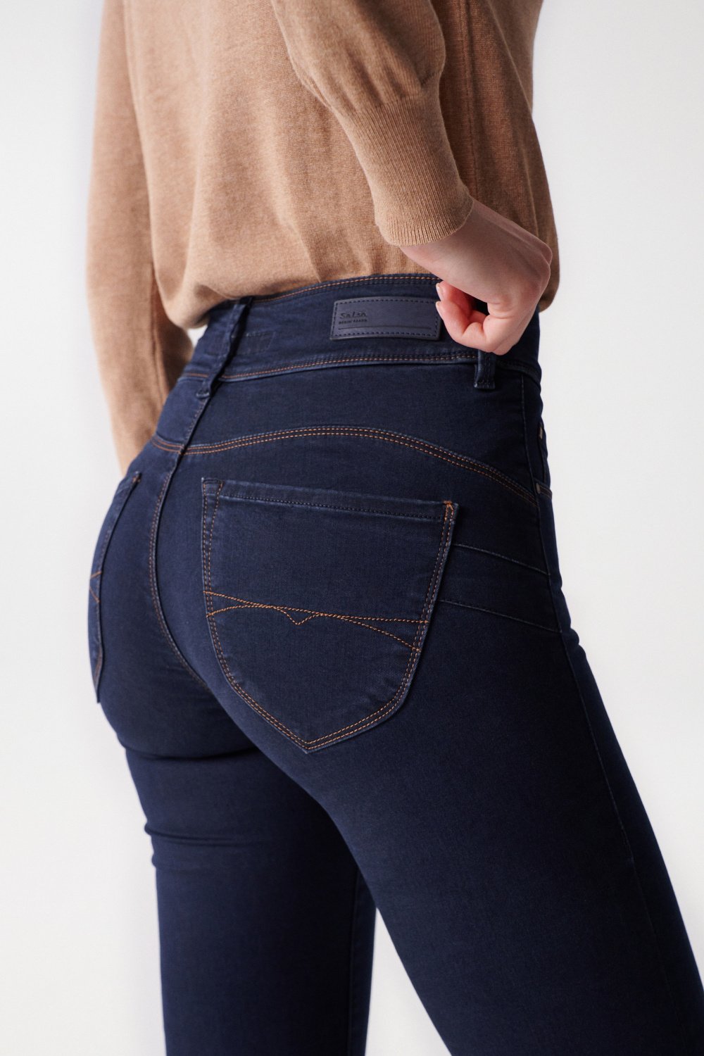 Jeans secret push in slim em denim - Salsa
