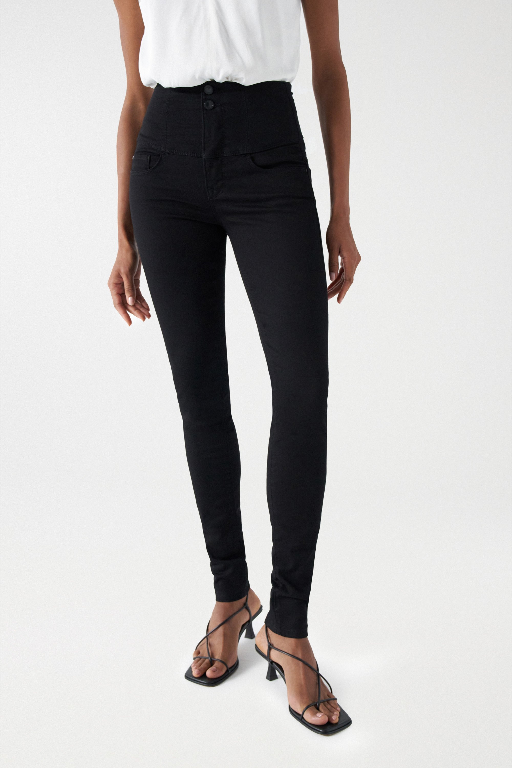 Diva slim fit slimming true black jeans | Jeans Salsa Jeans