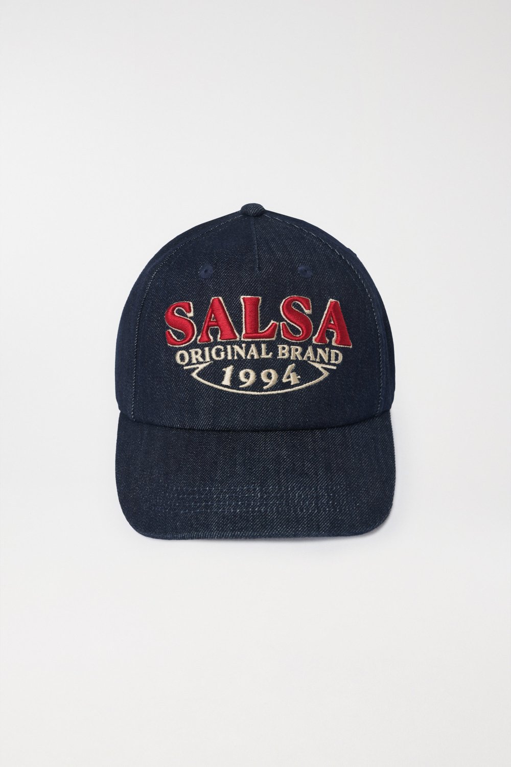 Cap, mit Logo, Denim - Salsa