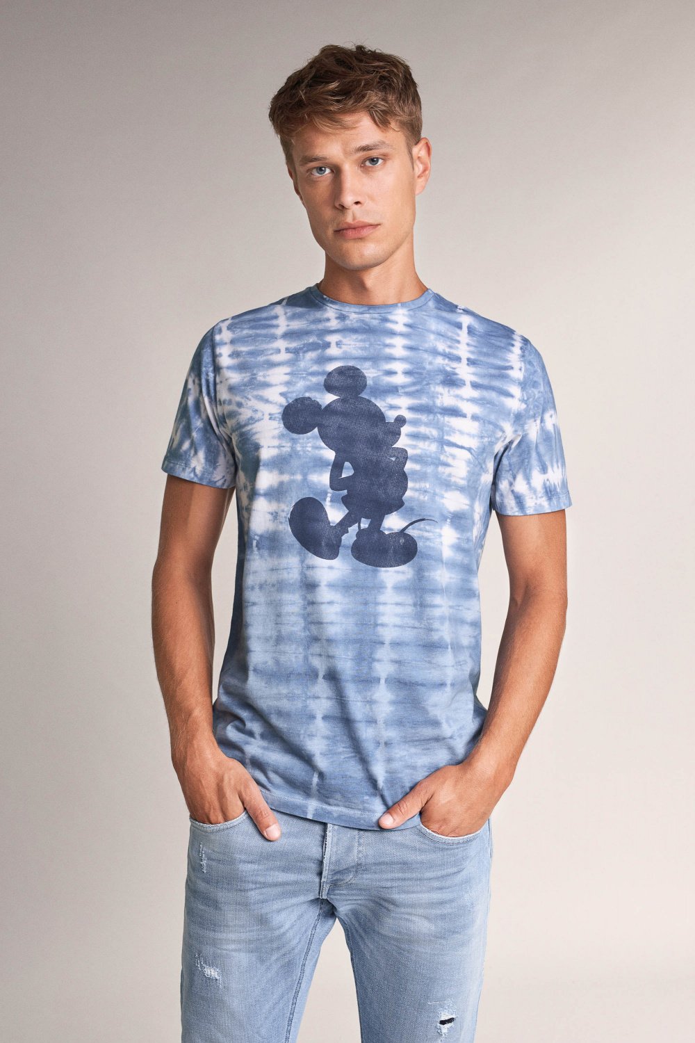 T-shirt Mickey tie dye - Salsa