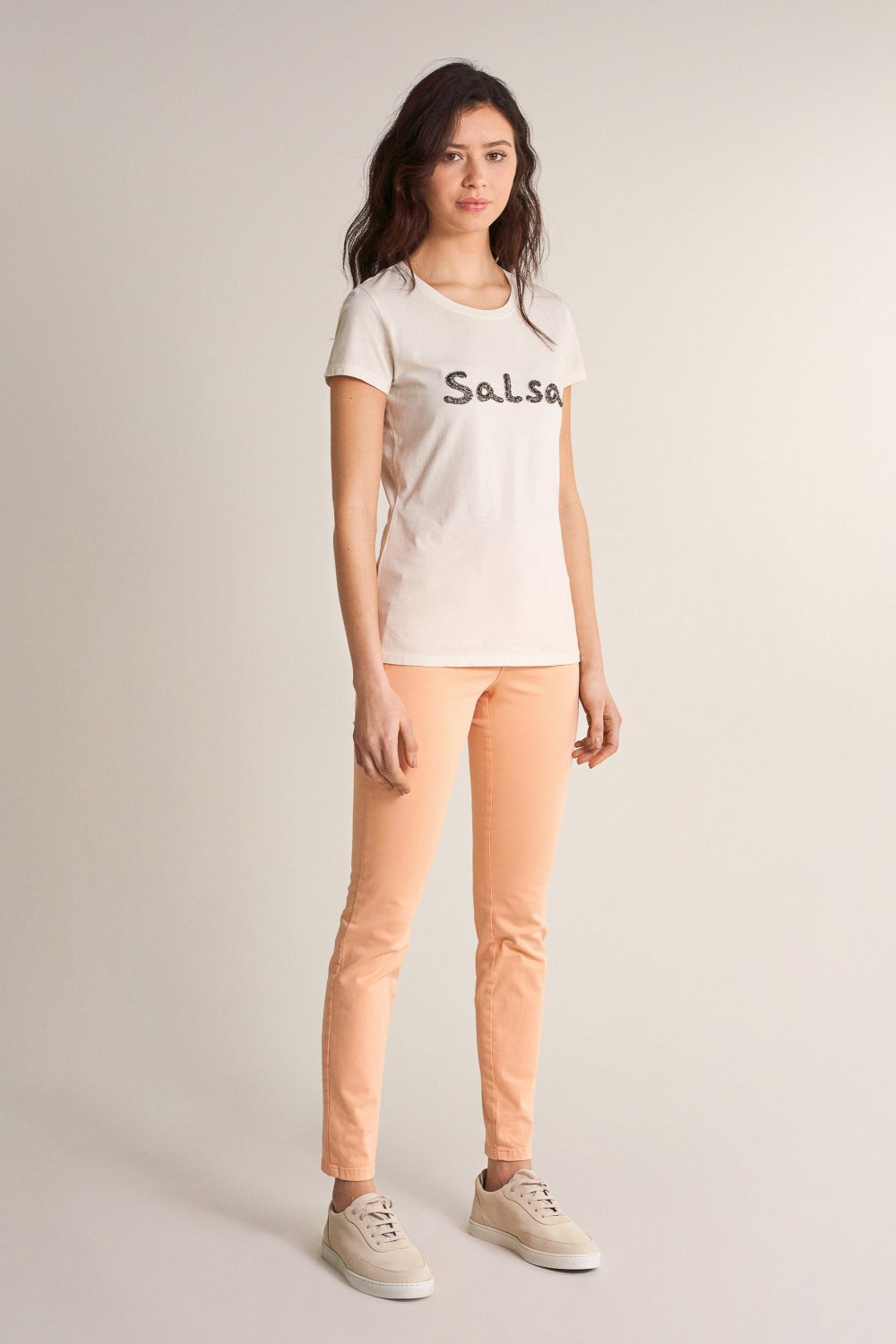 T-shirt branding avec verroteries - Salsa