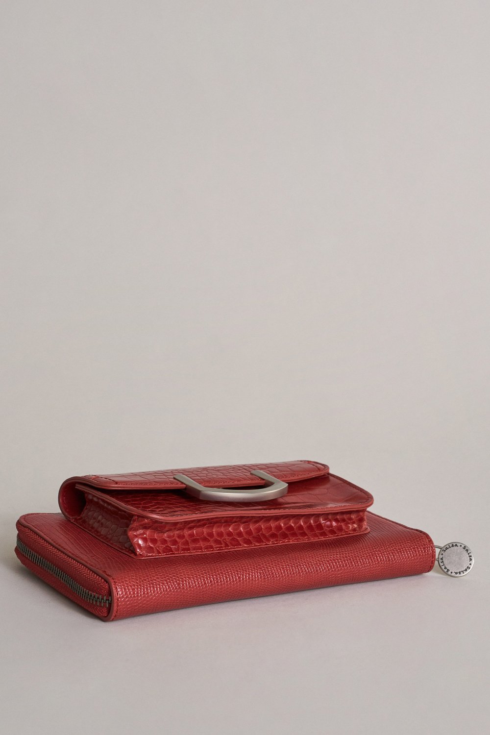 ´MINI FOZ´ Wallet and coin purse with removable handle - Salsa