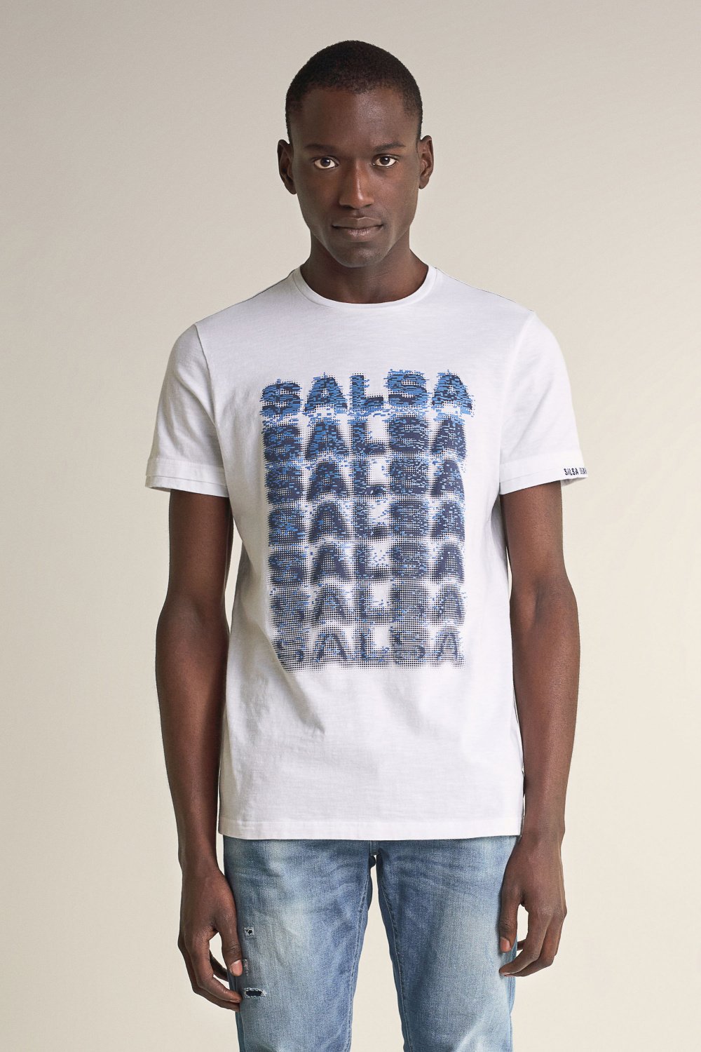 T-shirt à motif sur le devant - Salsa
