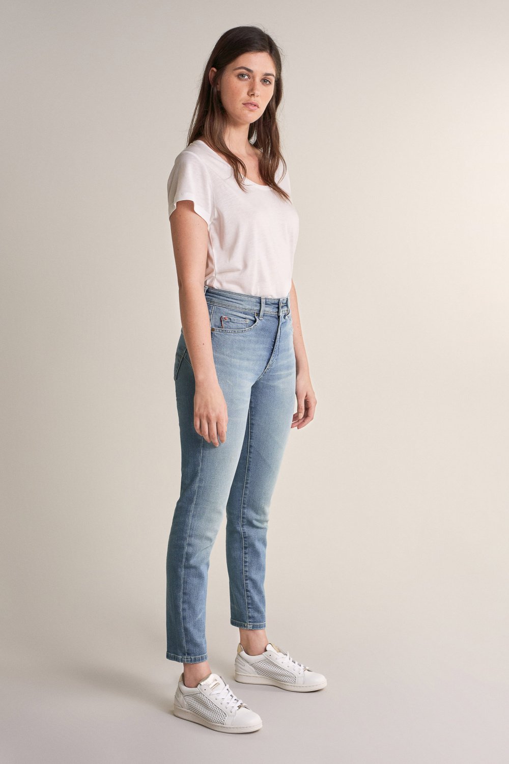 Jeans Push In Secret Glamour, cropped hose - Salsa