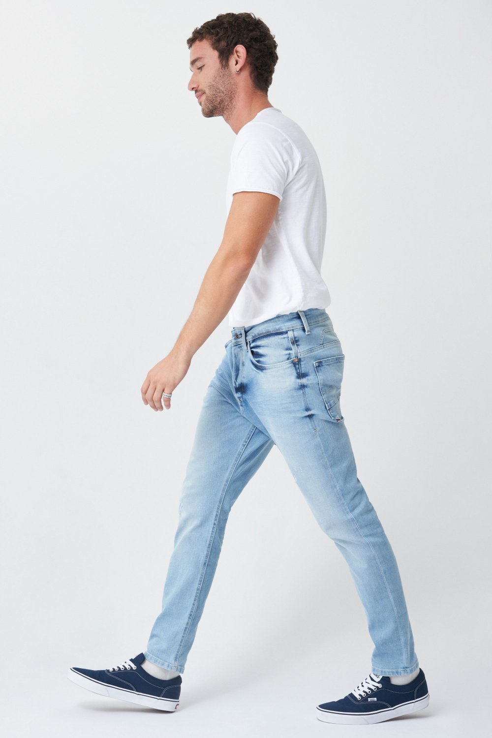 Karl loose slim jeans with ripped effect - Salsa