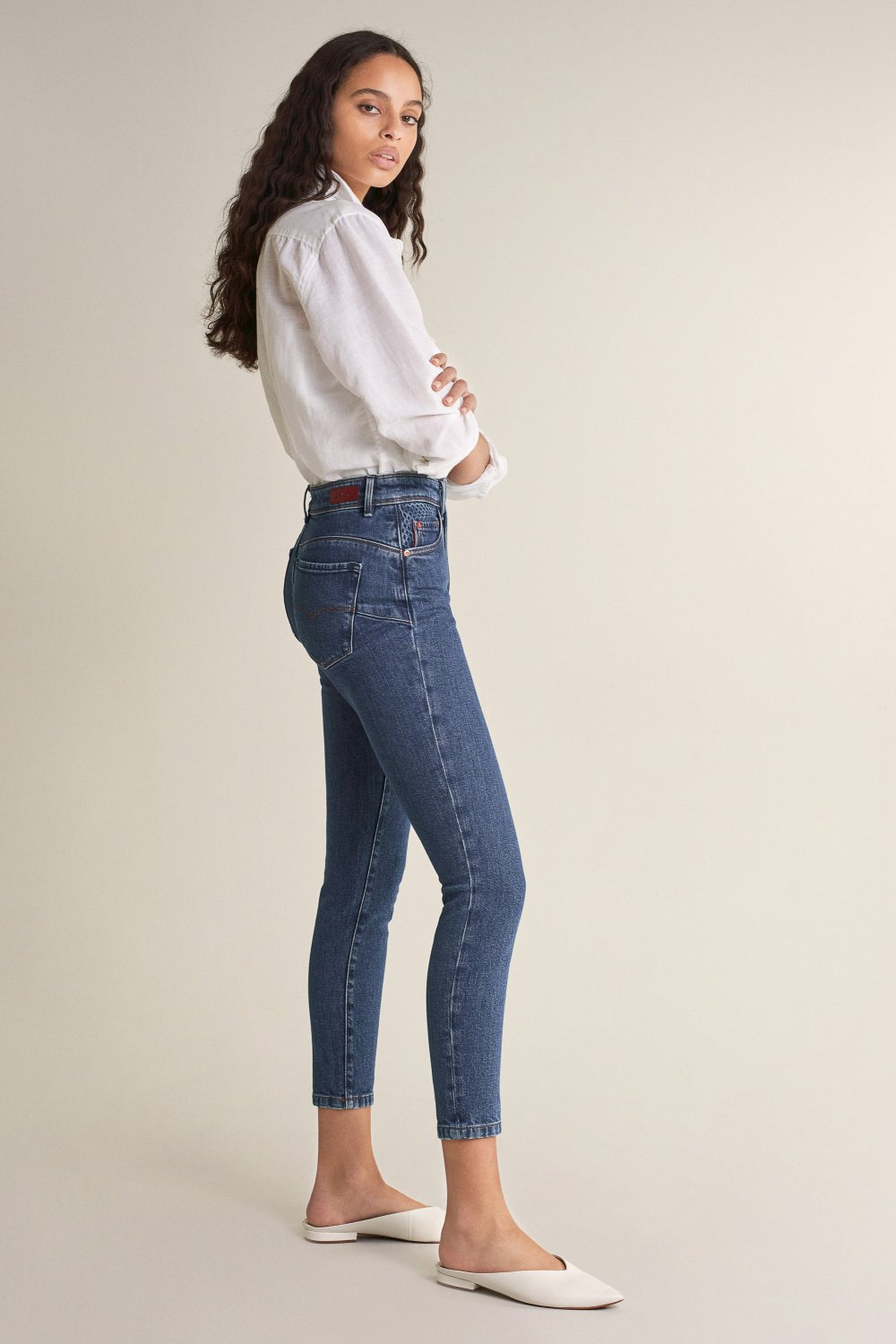 Secret Glamour Push in jeans with details - Salsa