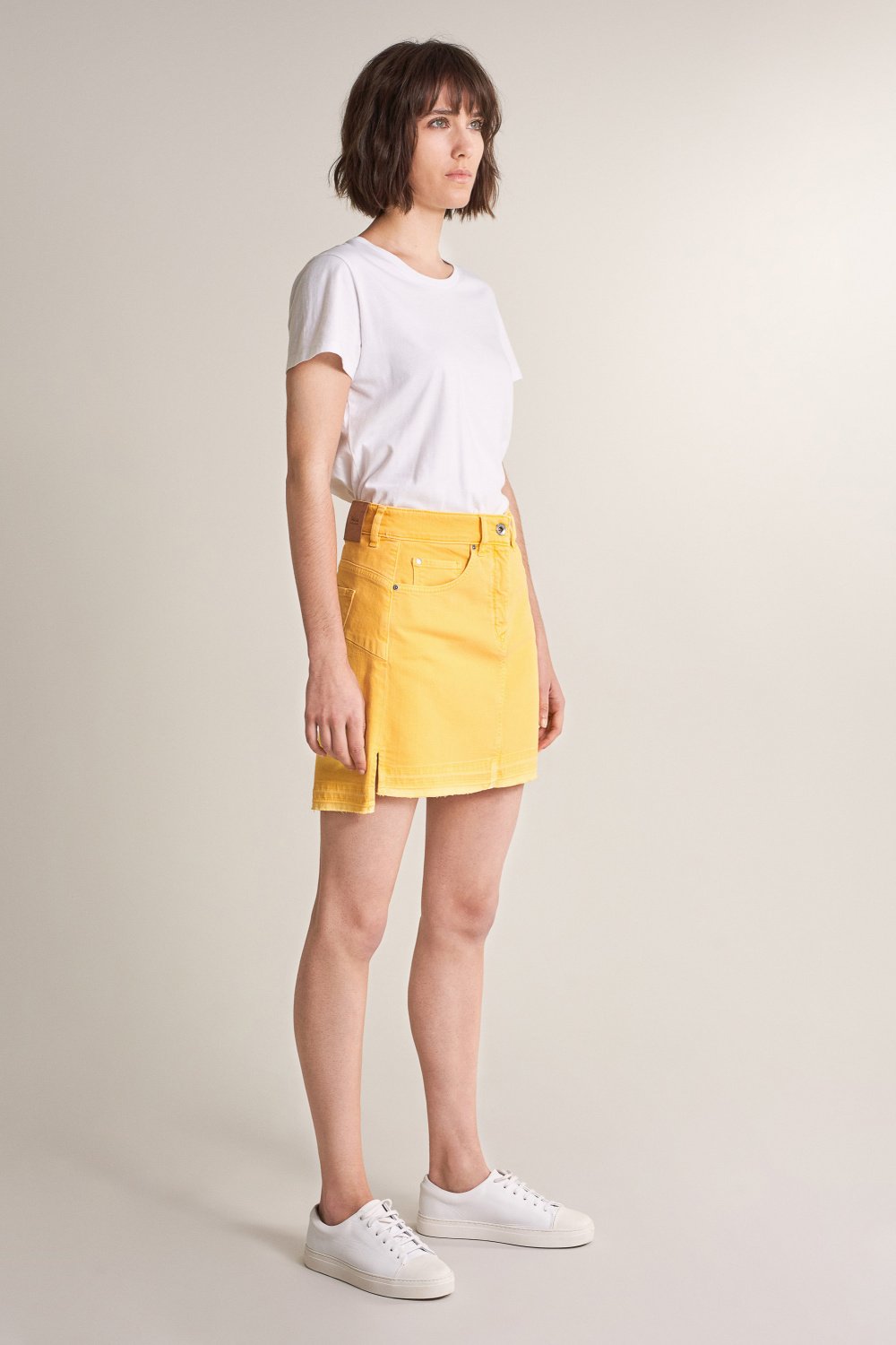 Push In Secret Glamour mini skirt with dye - Salsa