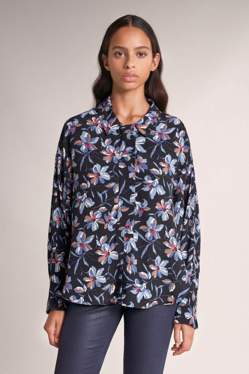 Tunic with floral print
