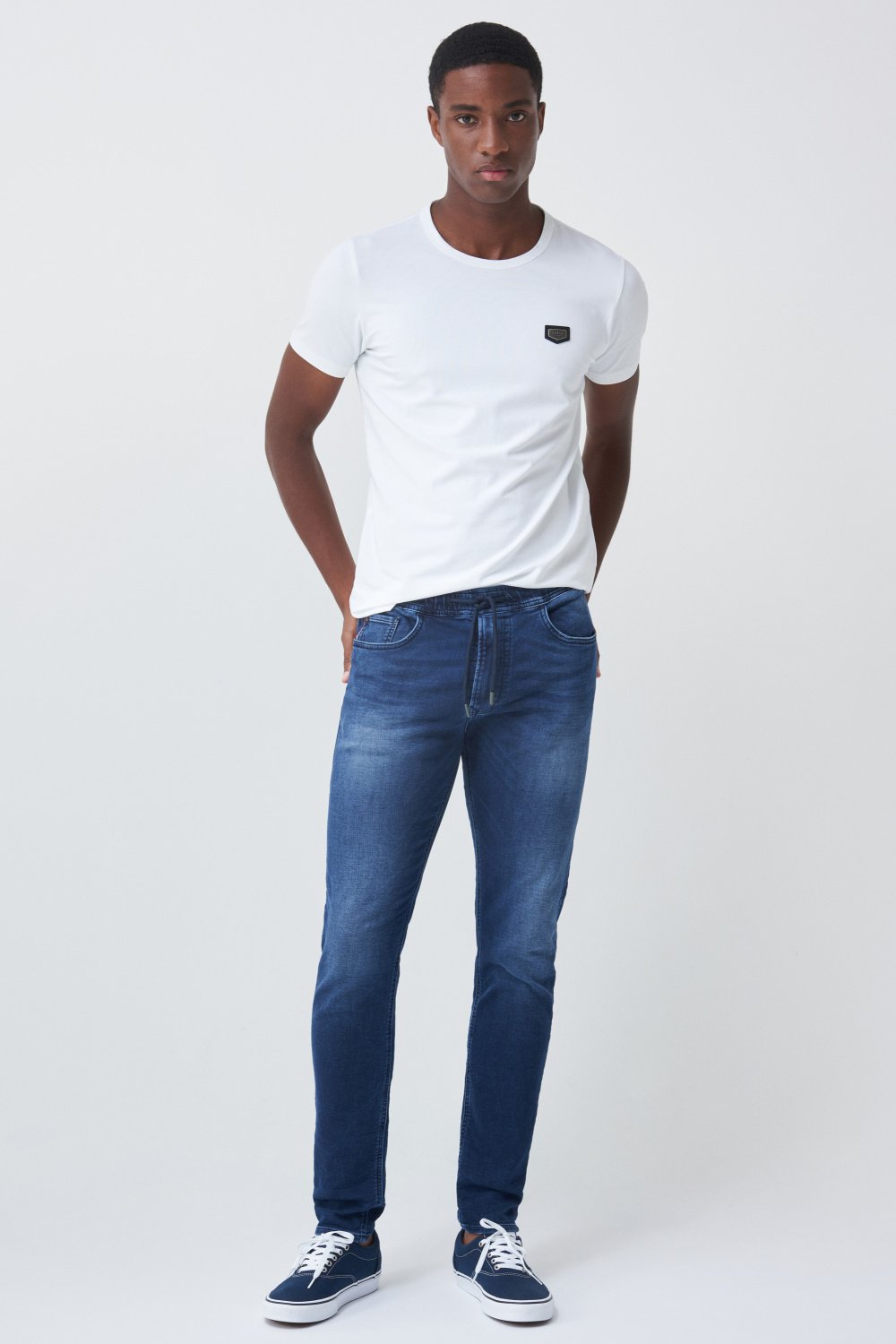 Lima S-Resist jogger jeans with elasticated waist - Salsa