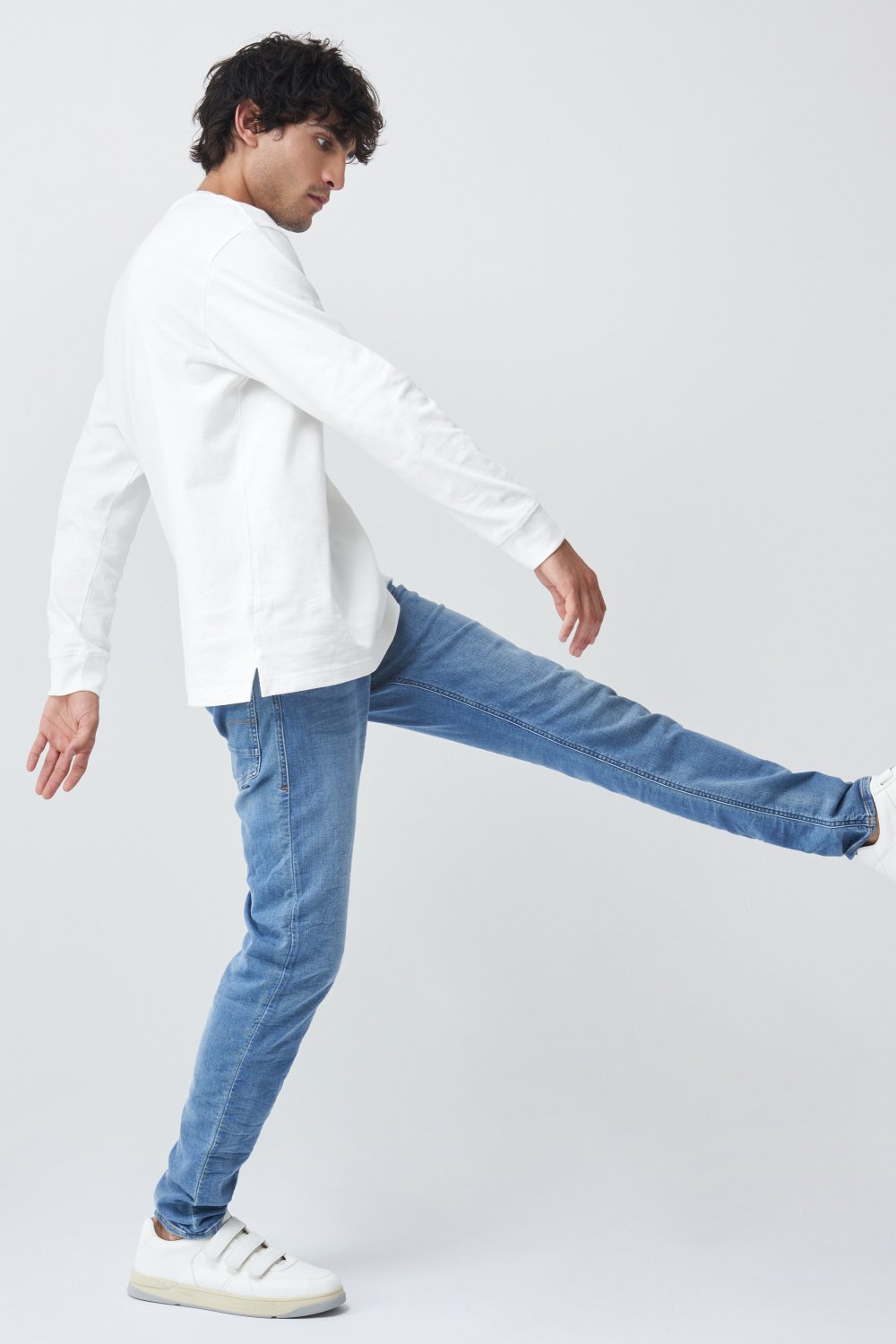 Lima jogger jeans with elasticated waist - Salsa