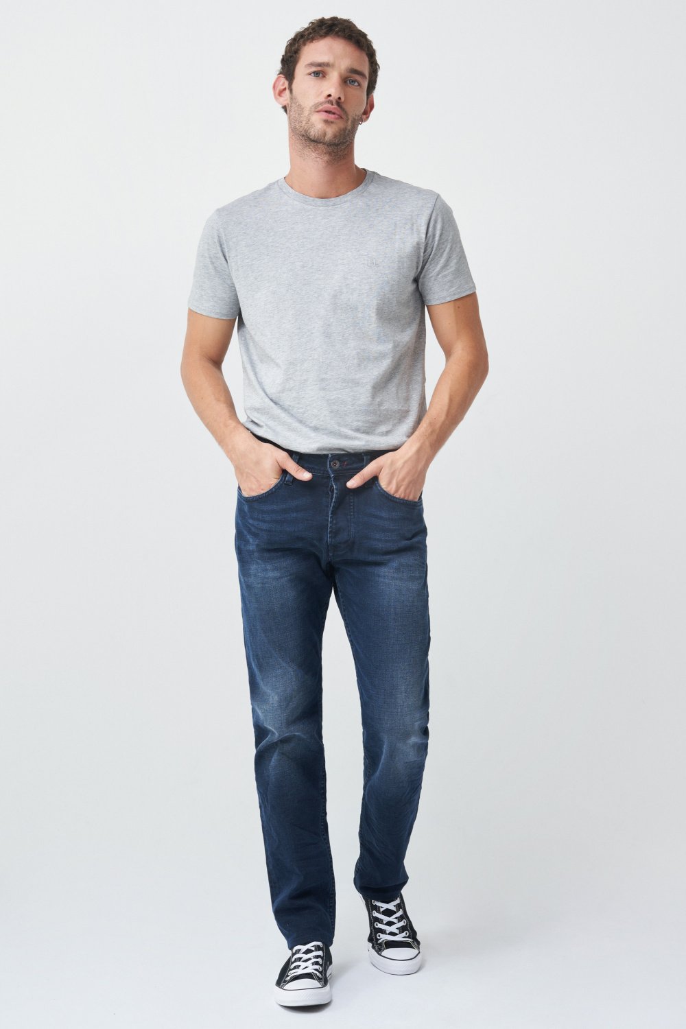 Jeans lima tapered escuro - Salsa