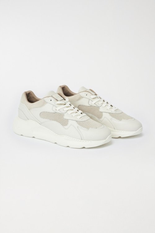 LEATHER SPORTS TRAINERS