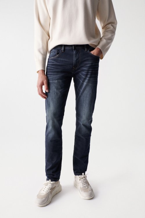 Slim trousers with S-Resist greencast