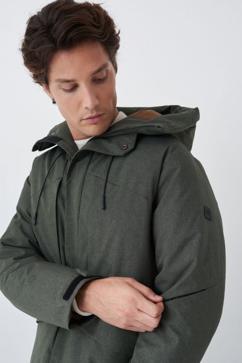 Parka with padding regular fit