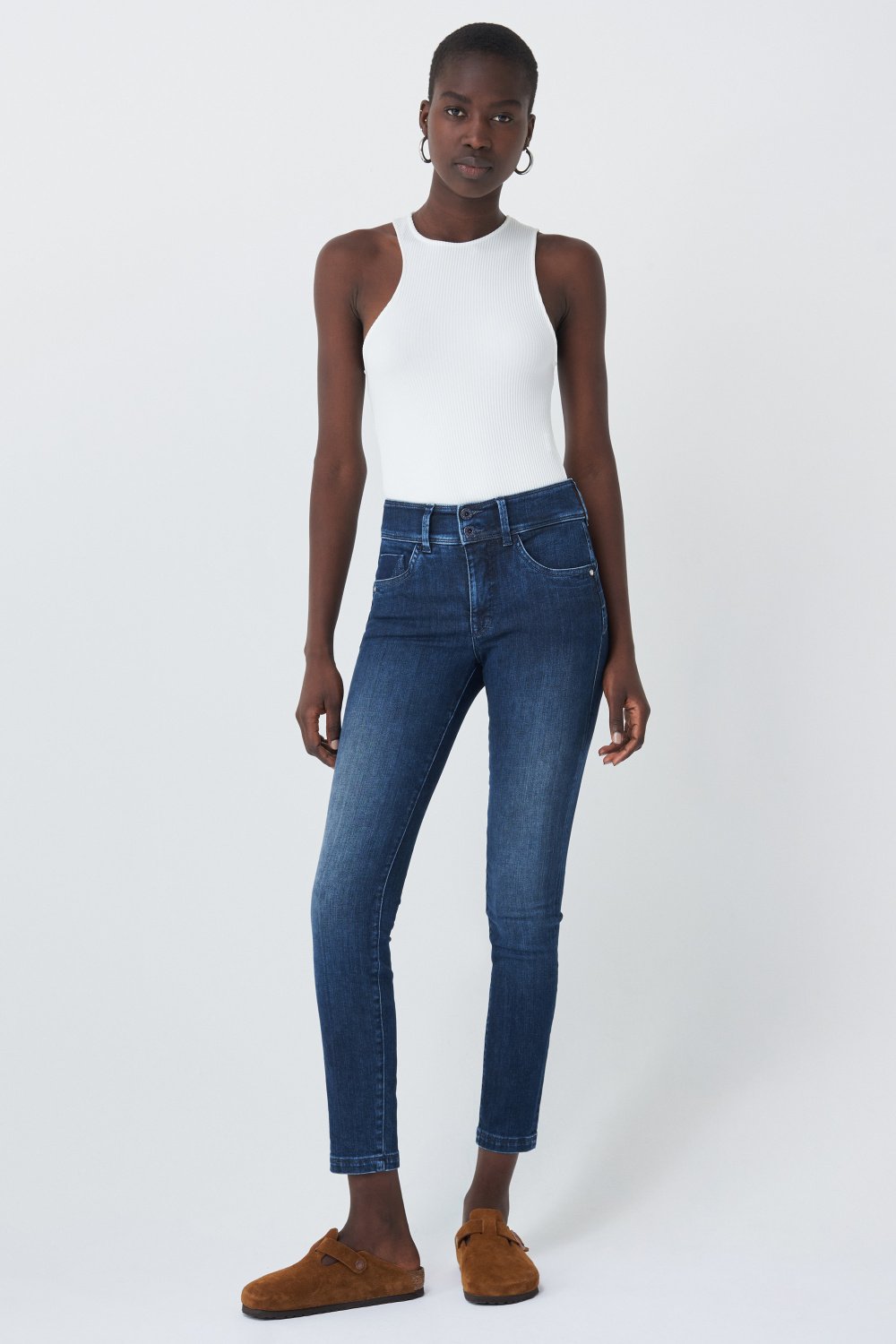 Skinny Push In Secret jeans with details - Salsa