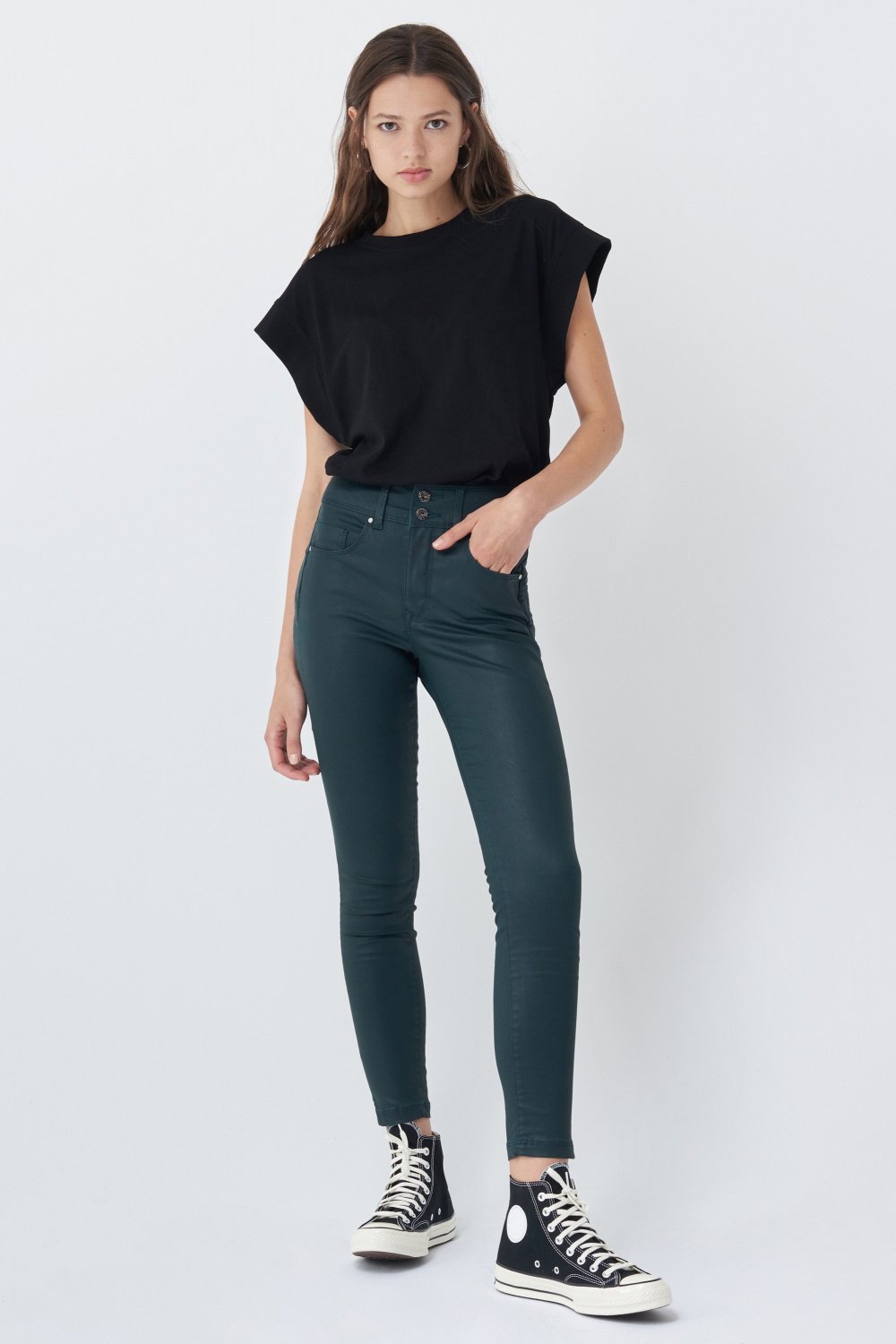 Push In Secret cropped trousers - Salsa