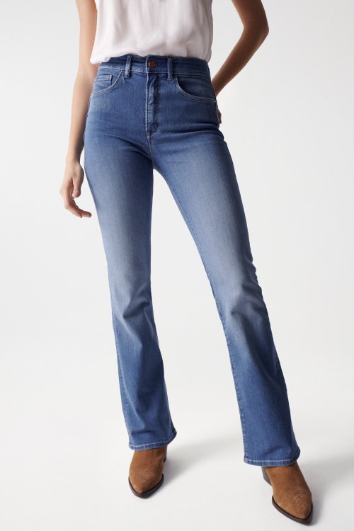 Push In Secret Glamor skinny bootcut jeans