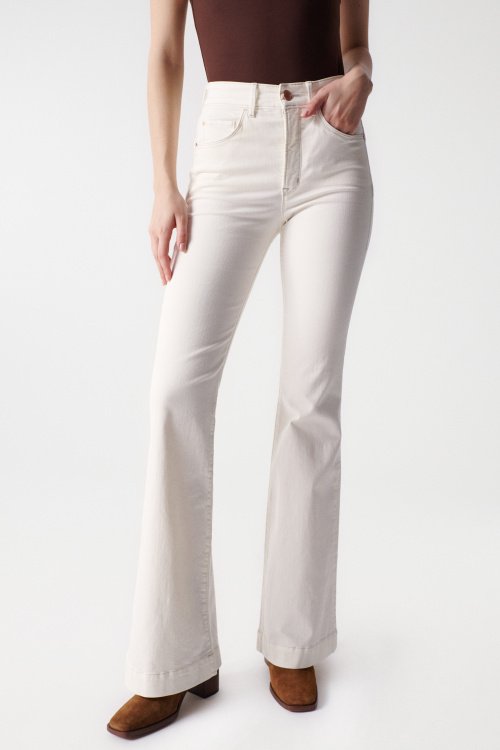 Pantalones Blanco de Mujer