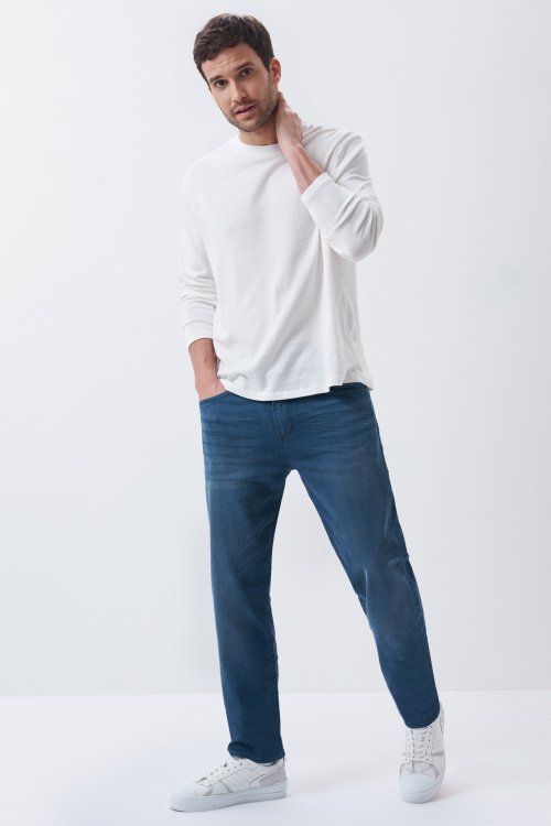 S-Repel Straight greenish jeans