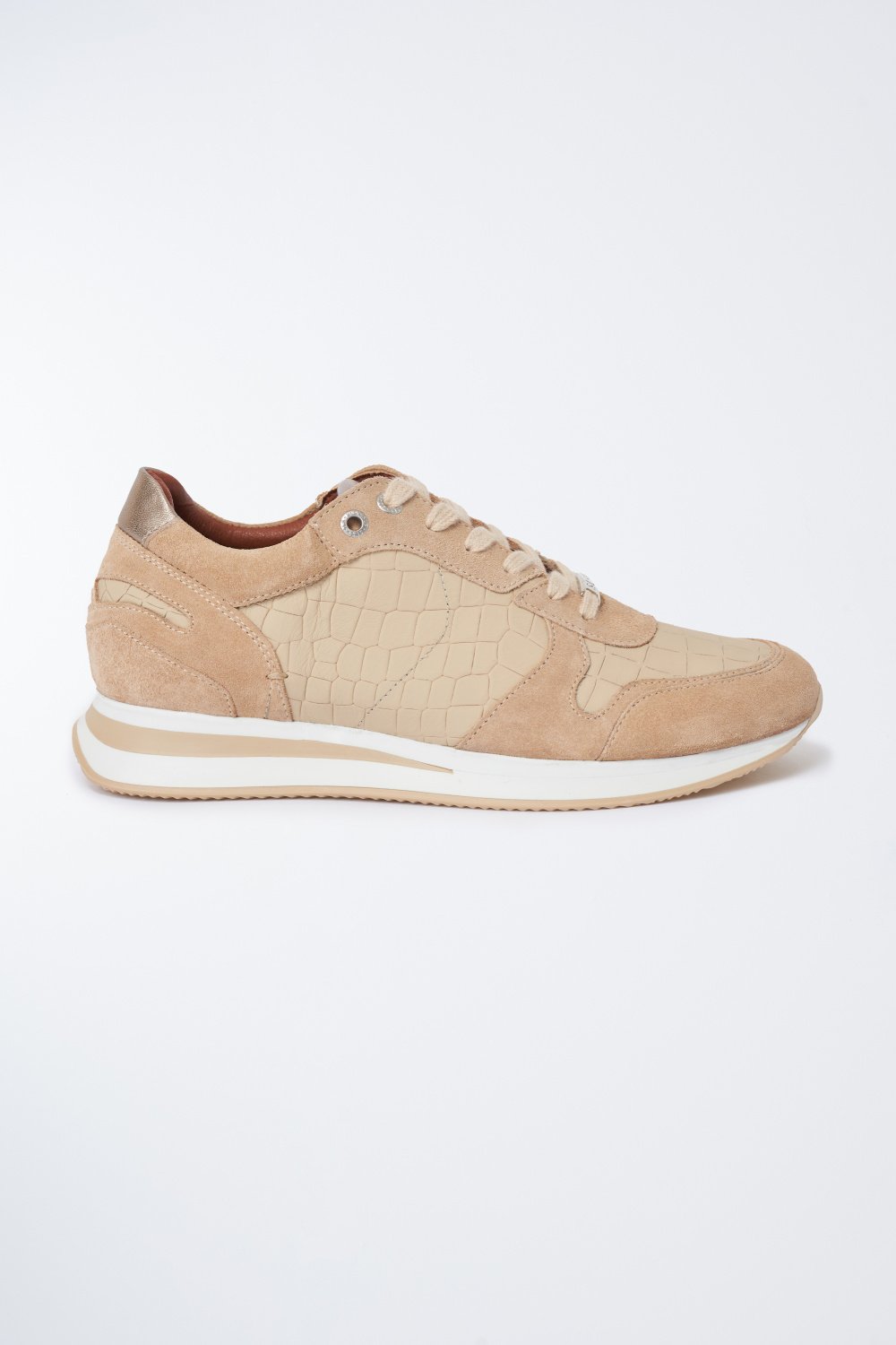 Trainers with crocodile and suede inserts - Salsa