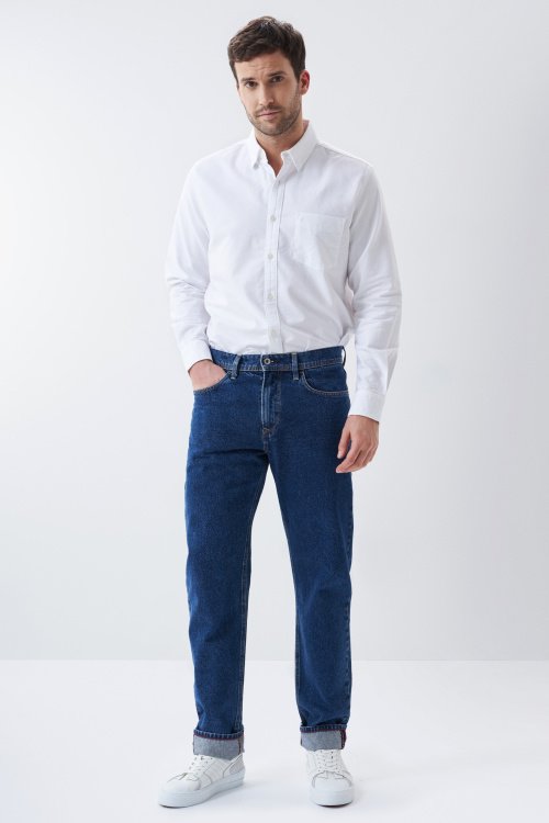 Vintage-Jeans, Straight, S-Repel, mittlere Färbung