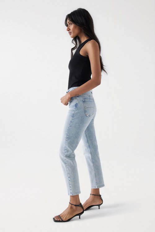 Blue 34                  EU Salsa Jeggings & Skinny & Slim discount 64% WOMEN FASHION Jeans Embroidery 