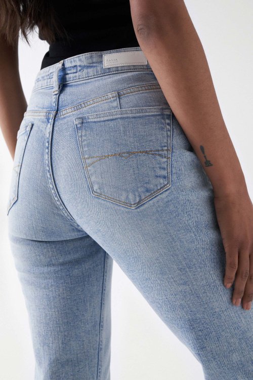 Cropped True slim light jeans