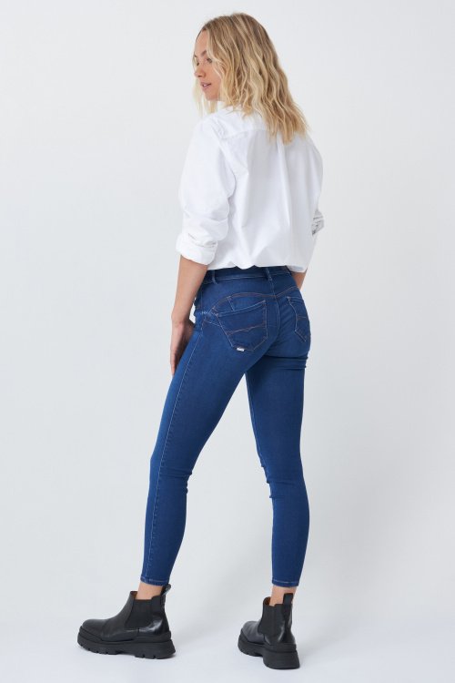 Cropped skinny Push Up Wonder trousers