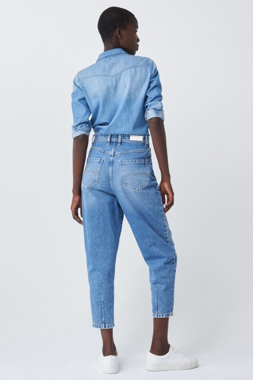 Baggy Cropped slim jeans