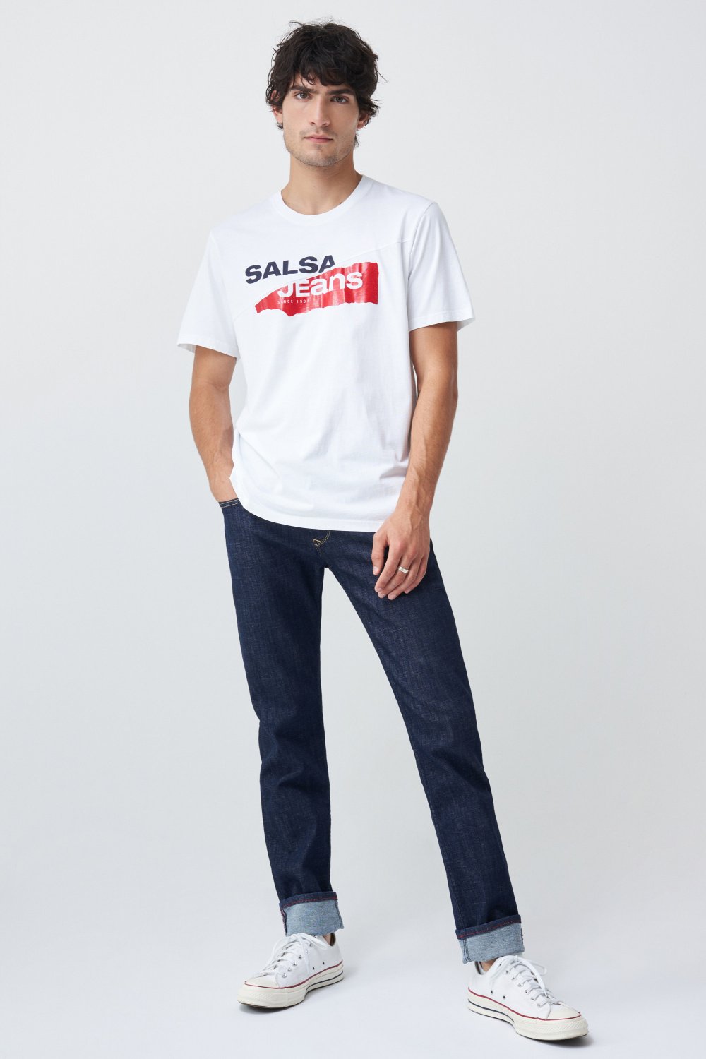 T-shirt branding com corte - Salsa