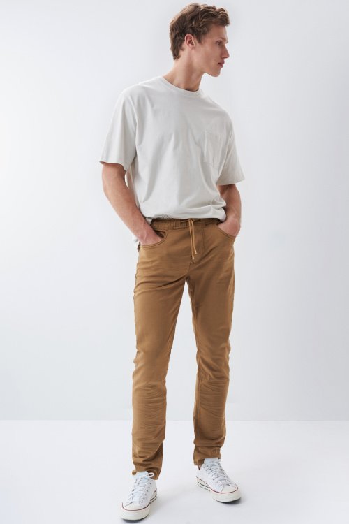 S-Resist regular slim jeans, in denim knit colours