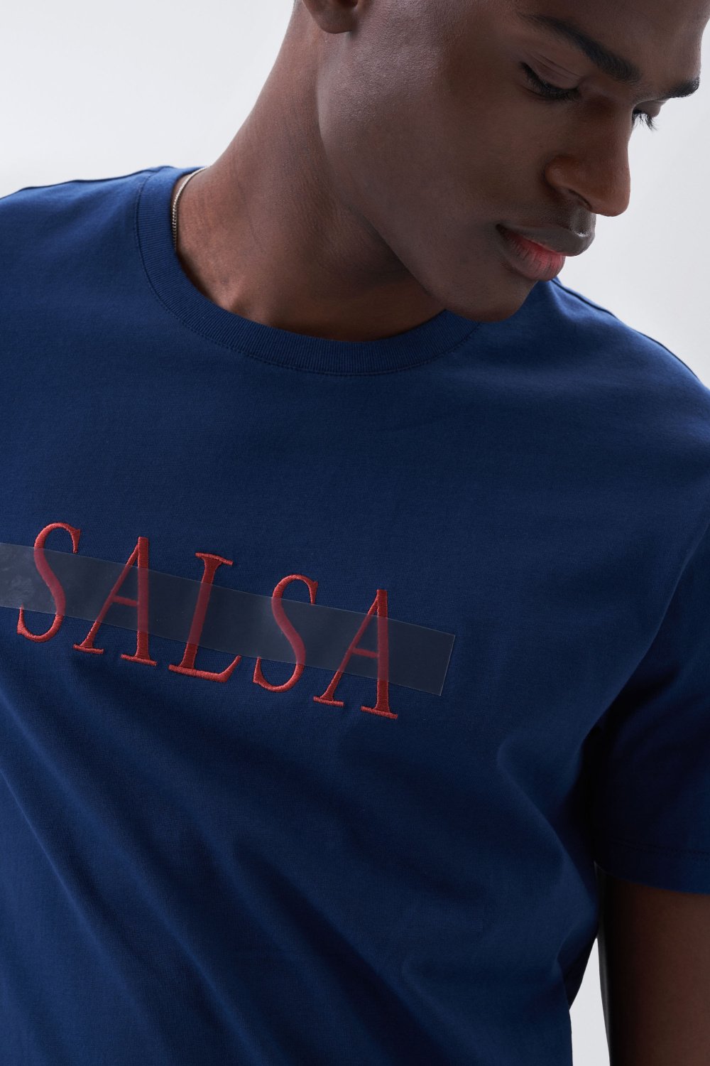 T-shirt with graphic on front and back - Salsa