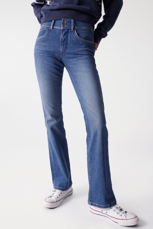 Bootcut Push In Secret jeans with detail on the pocket