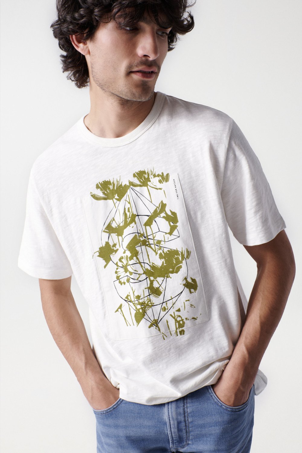 T-shirt with print on the front - Salsa