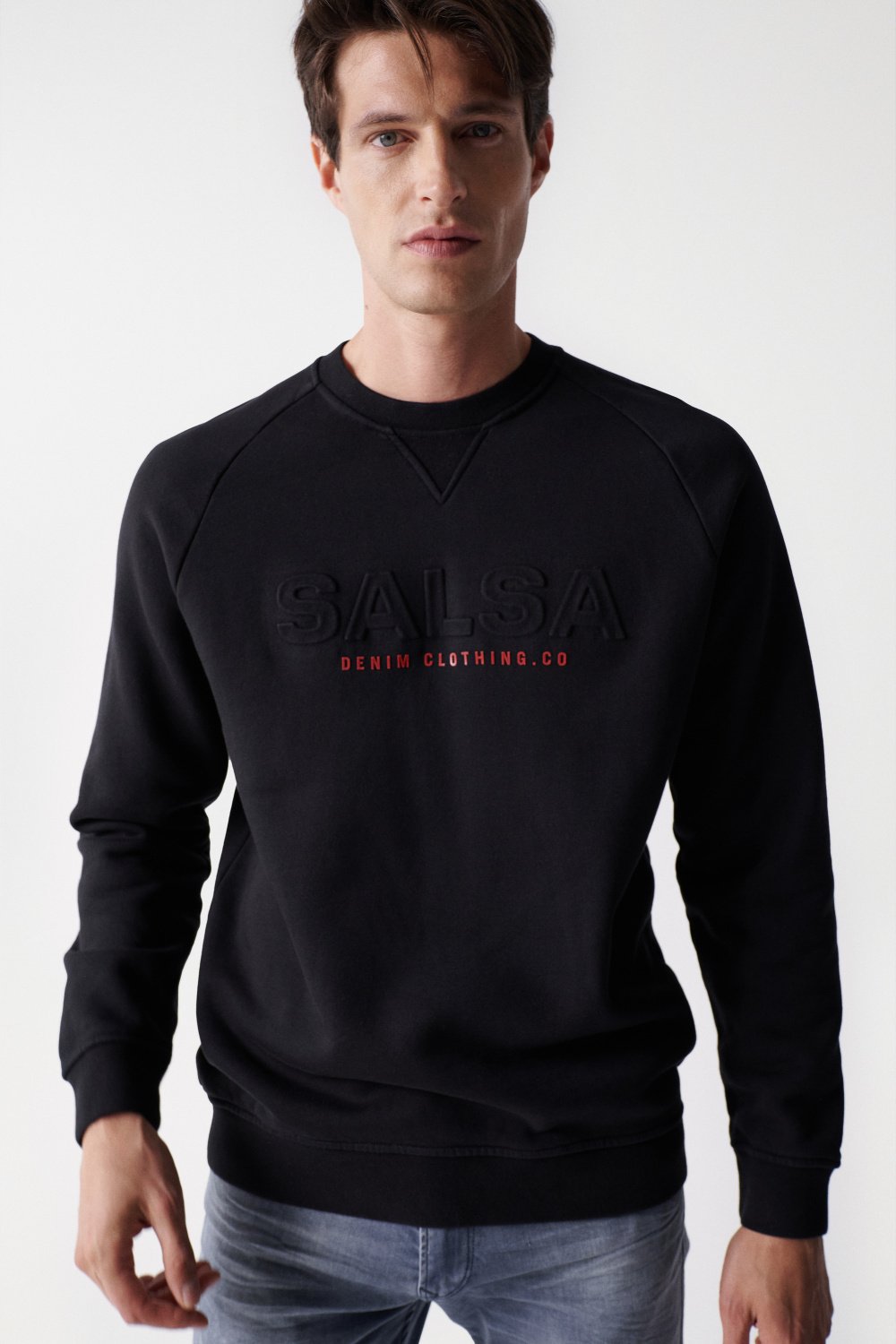 Jumper with embossed Salsa name - Salsa