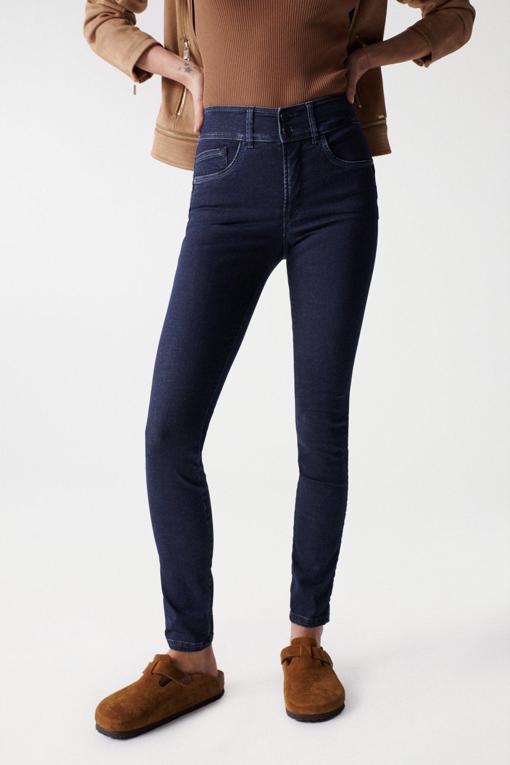 PUSH IN SECRET SKINNY SOFT TOUCH JEANS - Salsa