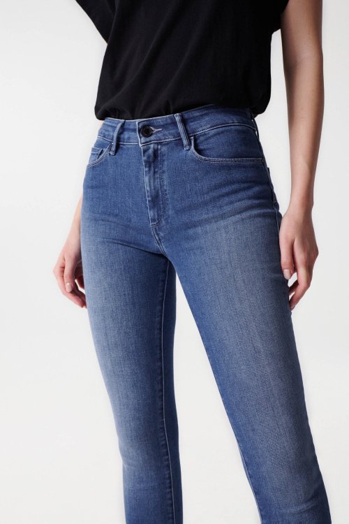 Push Up Destiny skinny jeans, medium wash