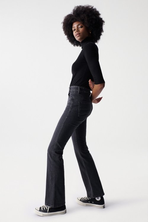 Push In Secret Glamour Bootcut-Jeans.