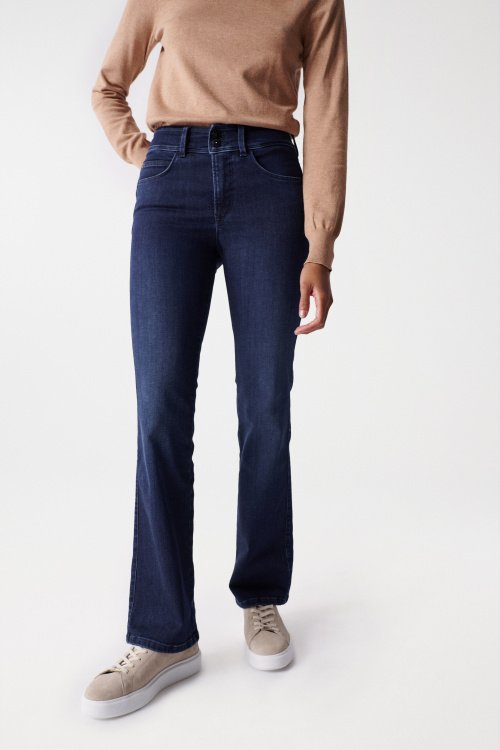 Secret Bootcut jeans with embroidery detail on the back