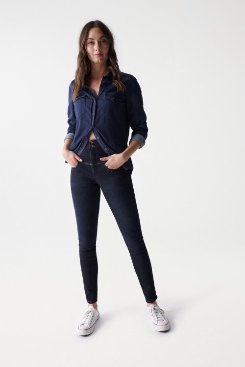 Diva skinny jeans with pocket detail