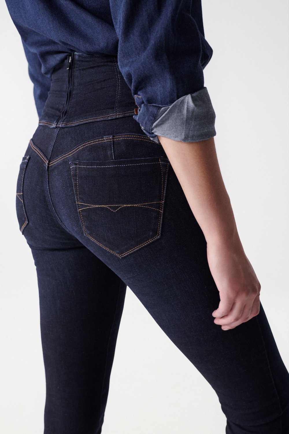 Diva skinny jeans with pocket detail - Salsa