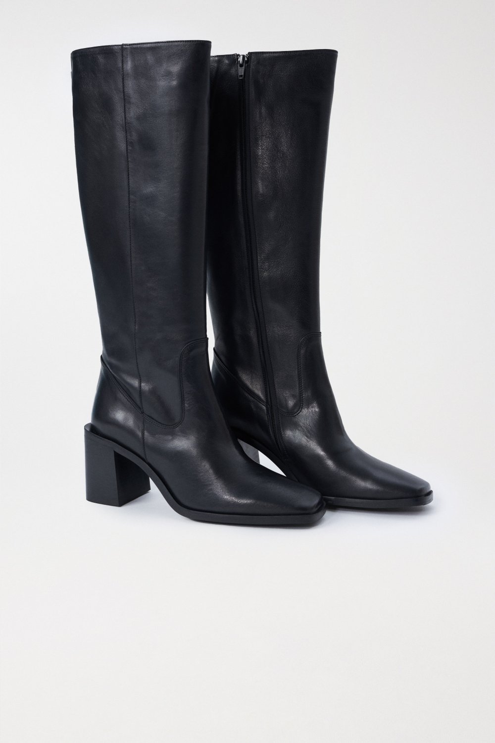Black knee-high boots - Salsa