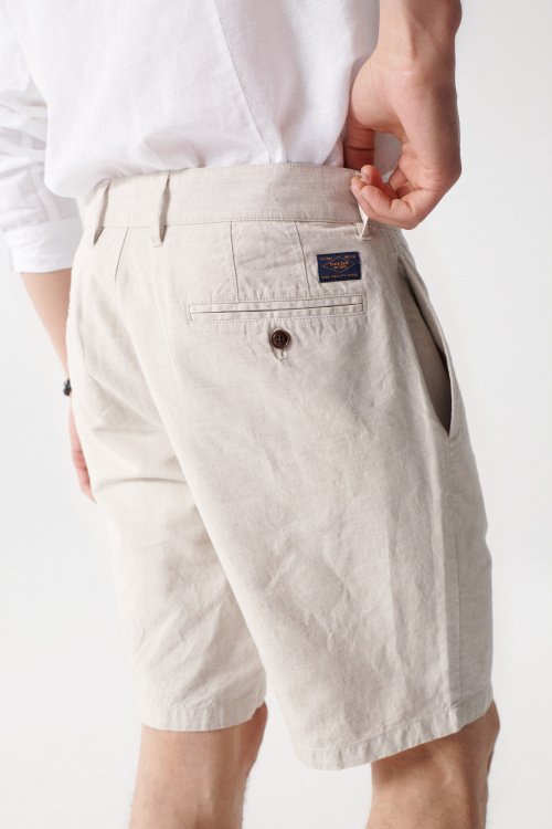 Salsa Jeans - Pantalones cortos de lino