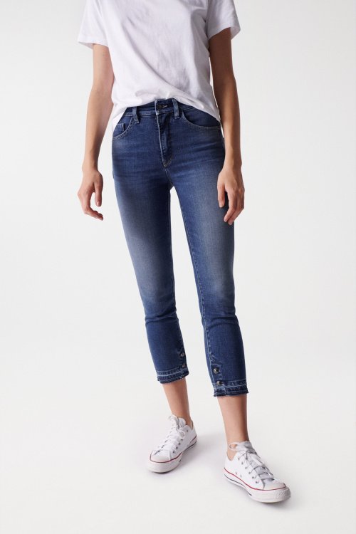 FAITH PUSH IN JEANS WITH DETAIL ON HEM