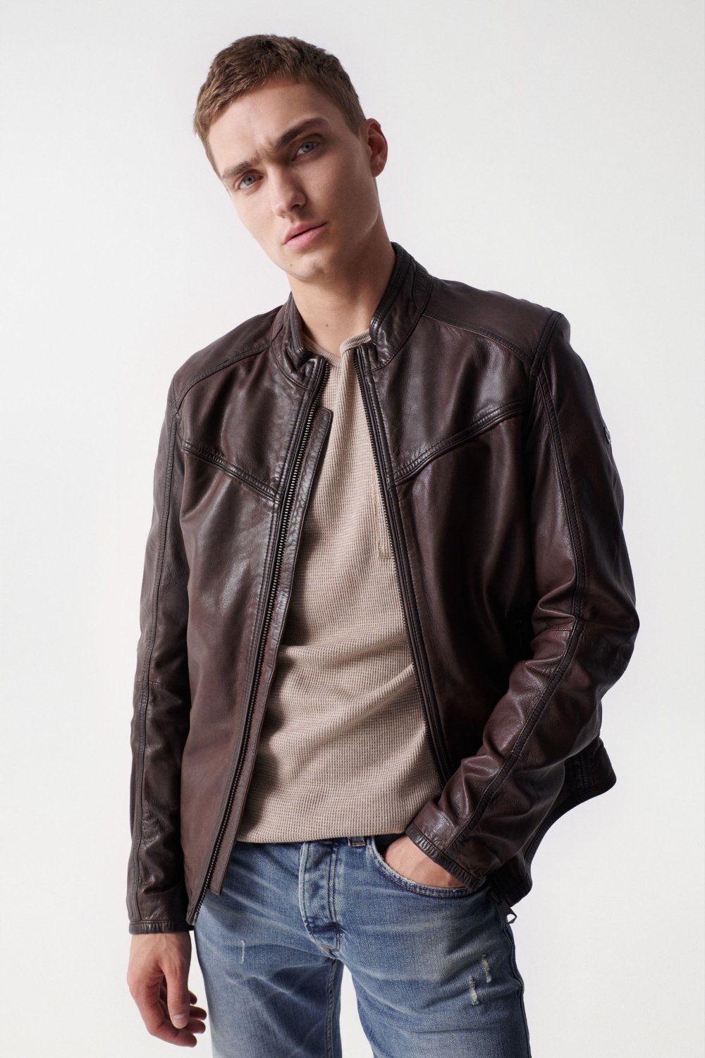 Leather jacket - Salsa