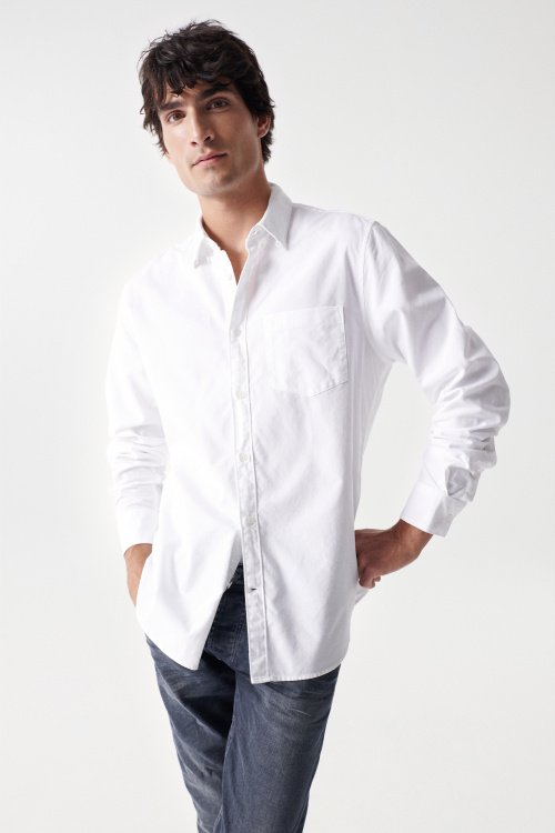 Chemise Oxford, coupe regular